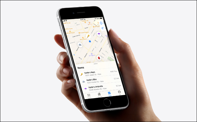 通过 Find My 找到 Apple AirTag